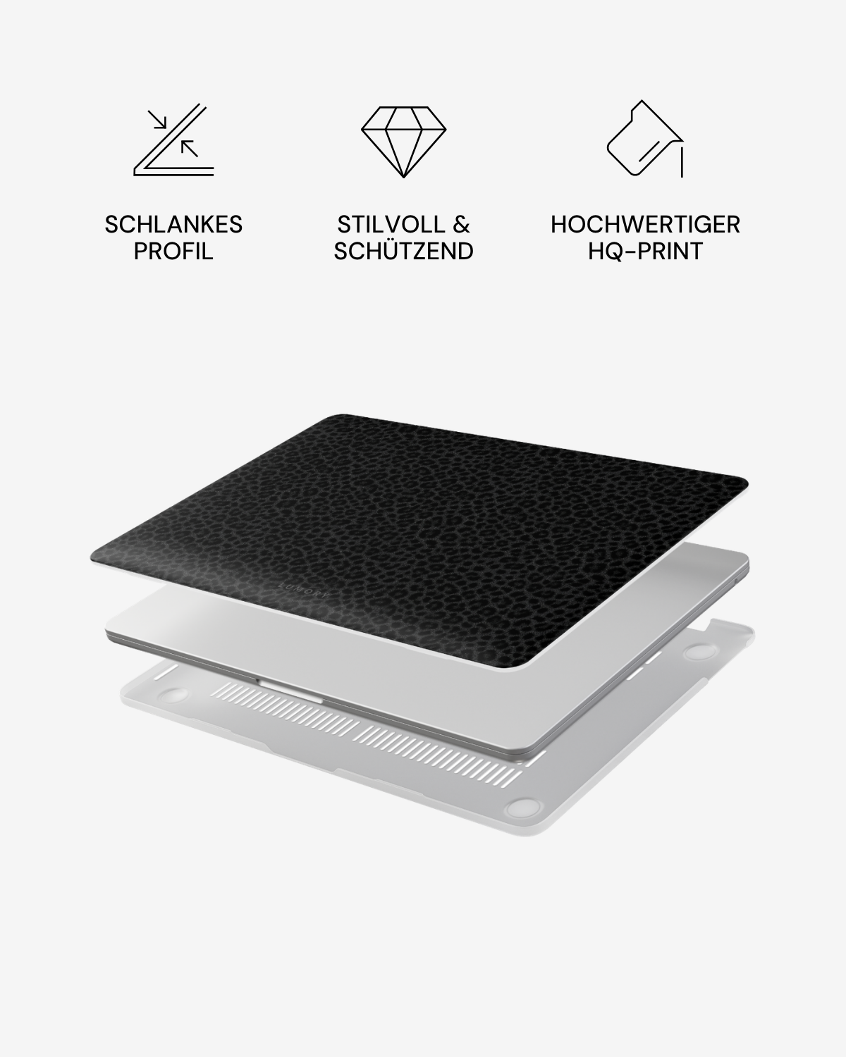Velvet Noir MacBook Hülle