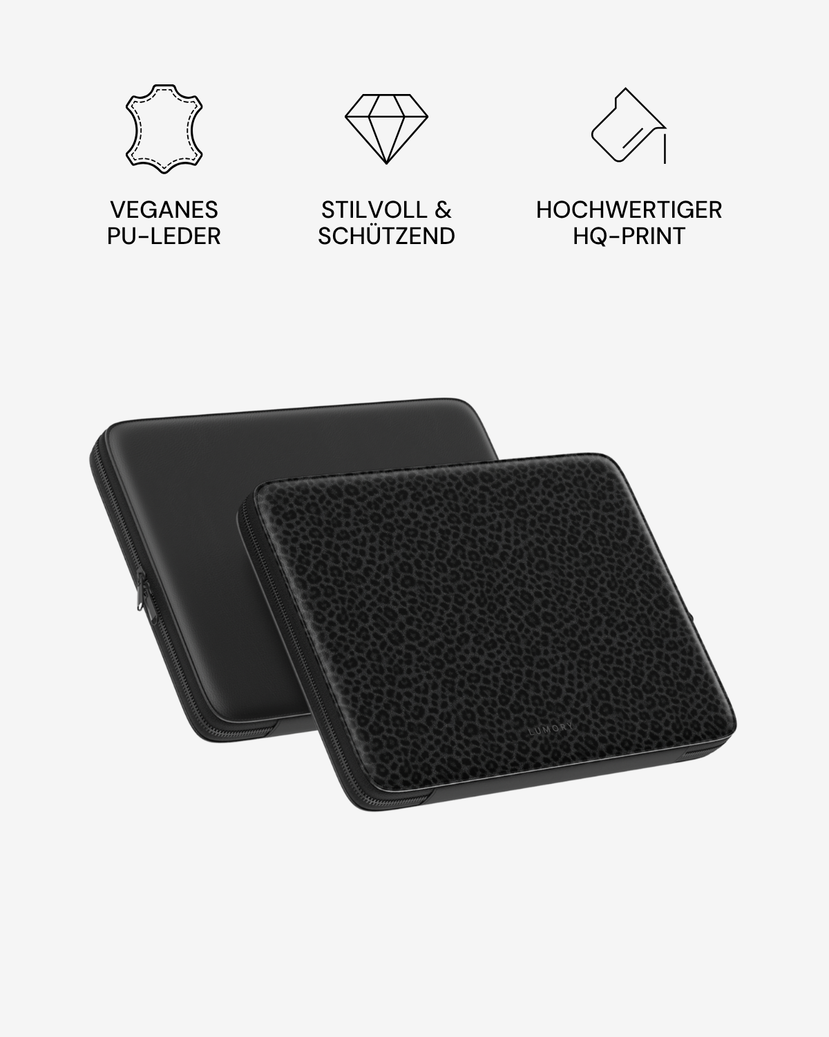 Velvet Noir Laptop Sleeve
