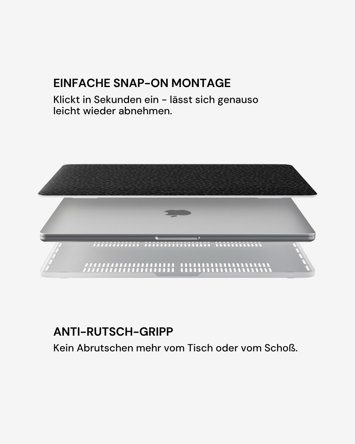 Velvet Noir MacBook Hülle