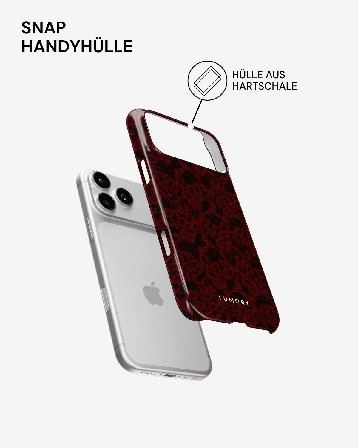 Rouge Lace Handyhülle