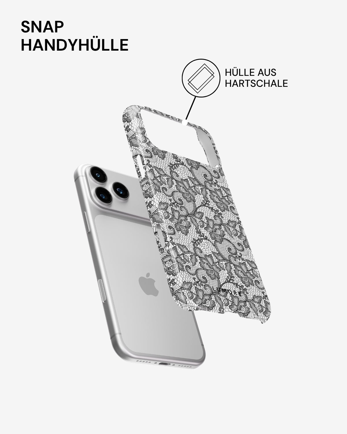 Noir Lace Handyhülle