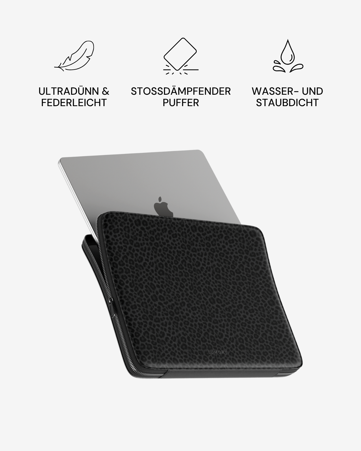 Velvet Noir Laptop Sleeve
