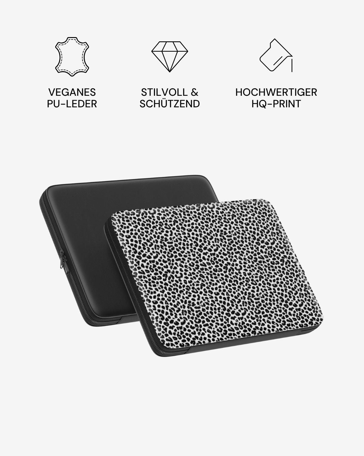 Midnight Snow Laptop Sleeve